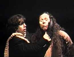 Frankenstein: Victor and creature