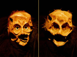 Macbeth puppets: Macbeth