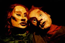 Marvels puppets: Cora, Leonard